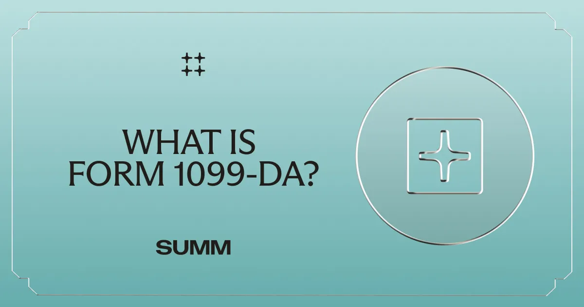 What is Form 1099-DA?